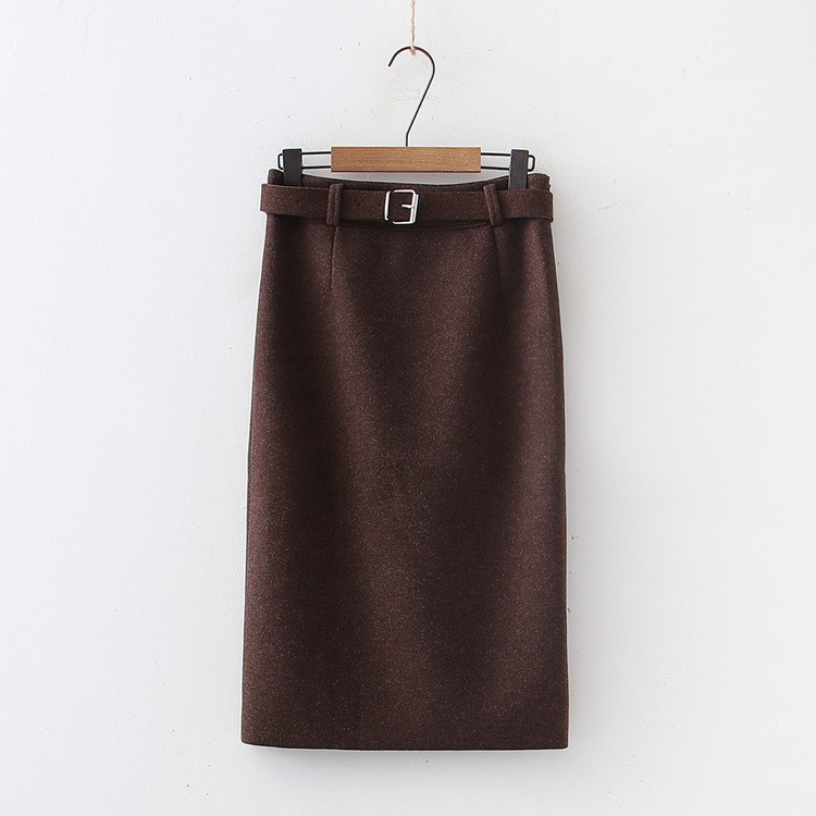 Chân váy dài dạ co giãn nữ chân váy bút chì Akira Store - Tặng kèm belt | BigBuy360 - bigbuy360.vn