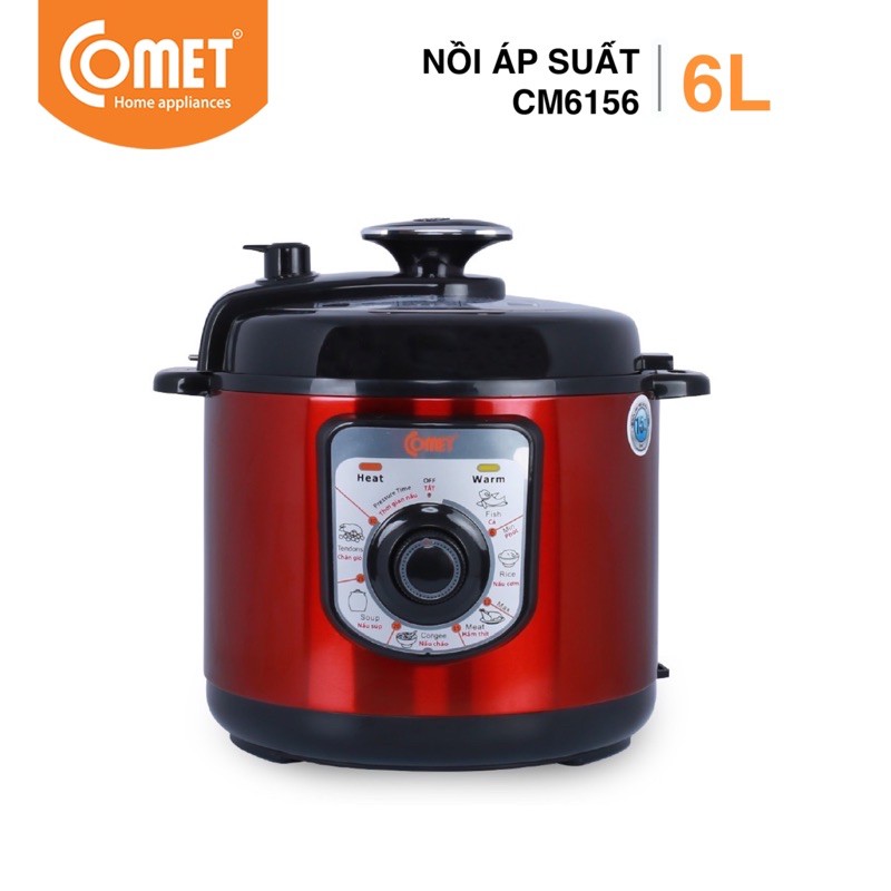  Nồi áp suất đa năng 6.0L Comet - CM6156