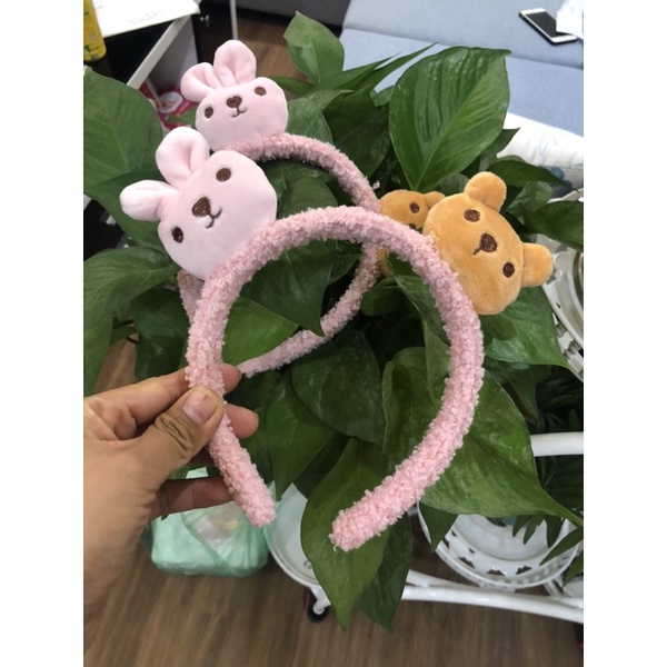 Bờm băng Đô nơ gấu cho bé gái và nữ
