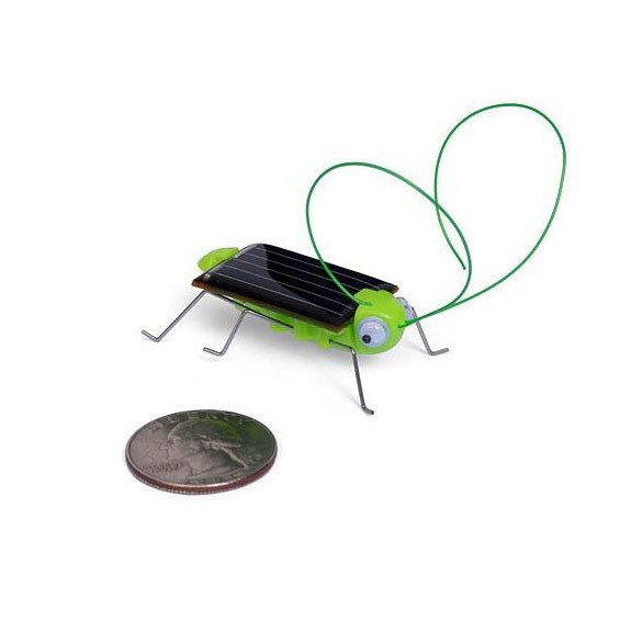 High Kid Solar Toy Crazy Robot Kit Children Educational Gadget Grasshoper L&6