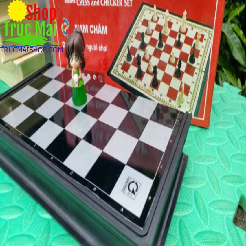 Bộ cờ vua nam châm cao cấp 28cm×28cm