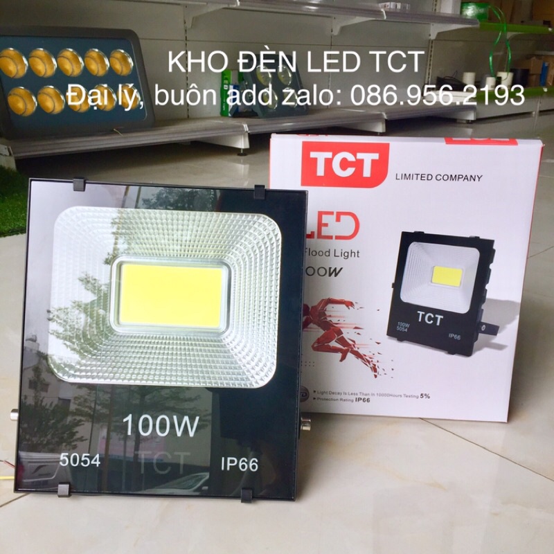 Đèn pha LED 100W IP66 ánh sáng trắng