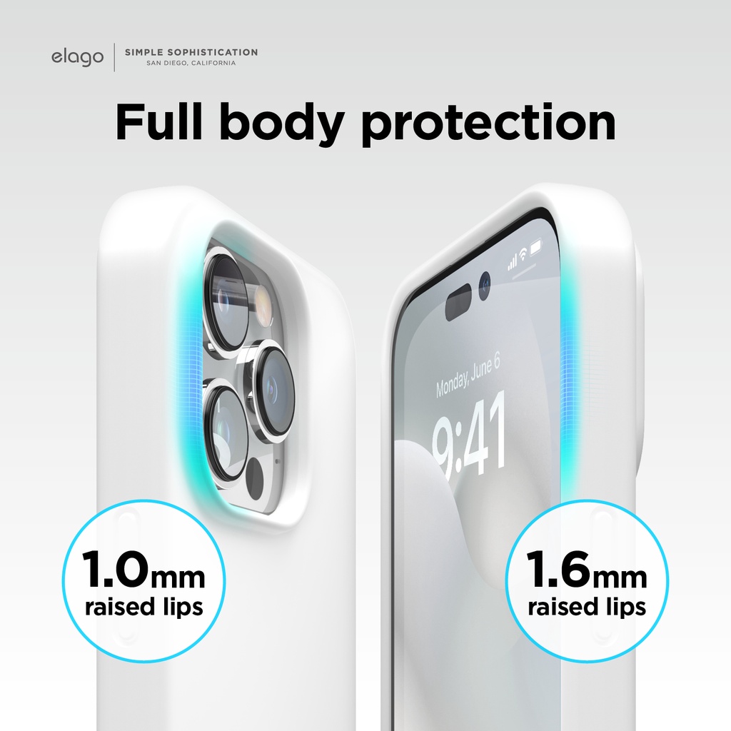 Ốp Lưng Case Dành Cho iPhone 14 Pro Max / 14 Pro, Elago Premium Silicone Case