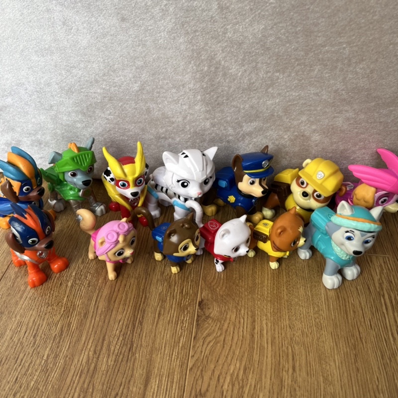 Bộ sưu tập 13 chú chó cứu hộ Paw Patrol không trùng mẫu, nhựa cao cấp hàng chính hãng xuất dư - nobox