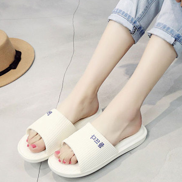 Summer New Korean Style Bath Non-Slip Slippers in Bathroom