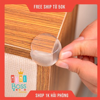 Miếng bịt góc bàn silicon trong suốt