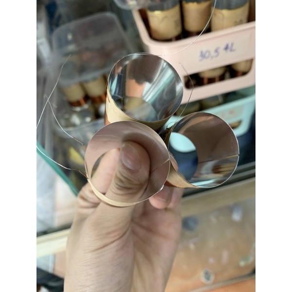 Coil  loa bass  30,5  2 lớp-Linh kiện thay thế và sửa chữa loa thiết bị âm thanh