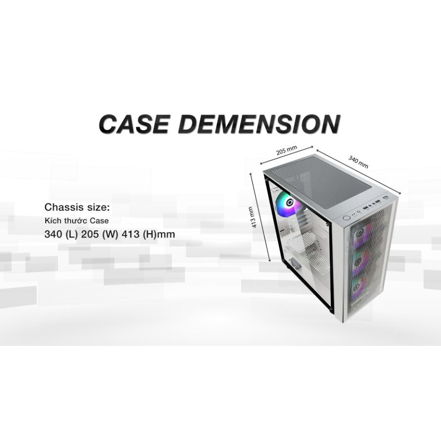 Vỏ Case VSP KA30 WHITE