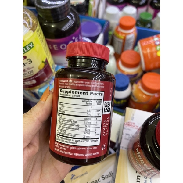 Megared schiff krill oil Megared 3x date xa