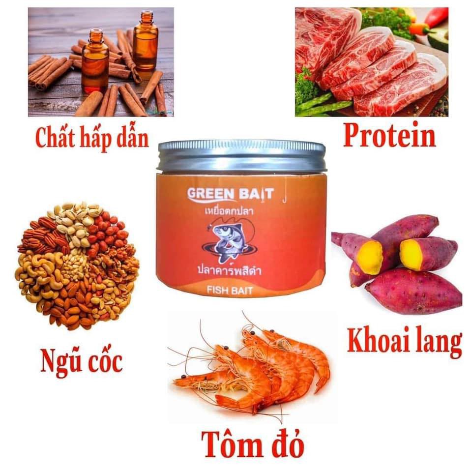 Mồi câu cá Thái Lan Chính Hãng 100%