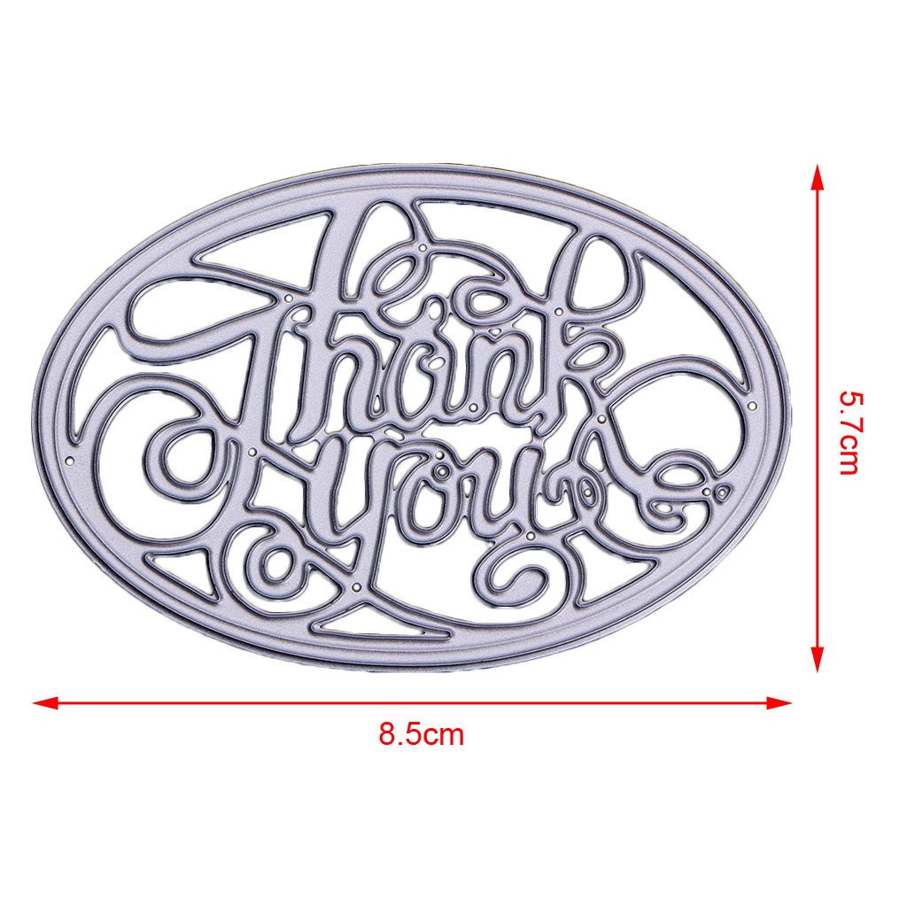 Khuôn Cắt Giấy Làm Từ Thép Carbon 350 Hình Trái Tim Trang Trí Scrapbook