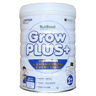 Sữa bột Nutifood GrowPlus + Trắng lon 850g dành cho trẻ béo phì - Hàng chính hãng [date mới nhất]