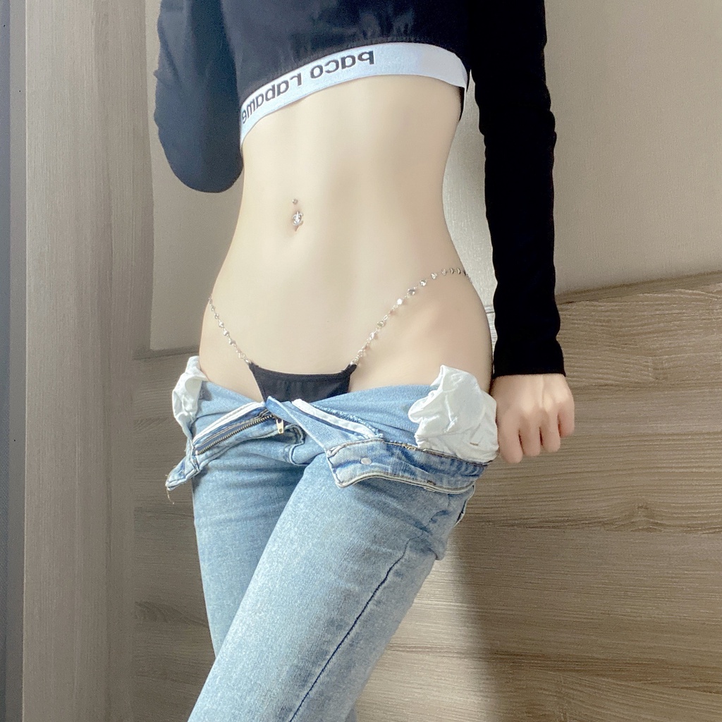 Quần lót lọt khe cao cấp sexy dây xích siêu gợi cảm