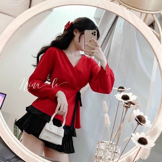 ÁO KIMONO CỘT NƠ (KÈM HÌNH THẬT)