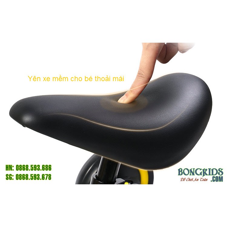 Xe chòi chân kiêm xe đạp 3 bánh, xe thăng bằng Kiwicool AS006 cho bé 1-4 tuổi