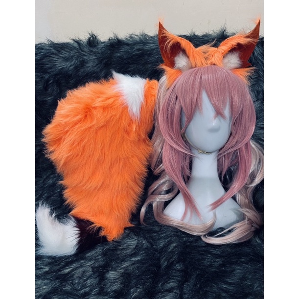 Tai Cáo/ Đuôi Cáo Lông Hoá Trang Cosplay Tamamo