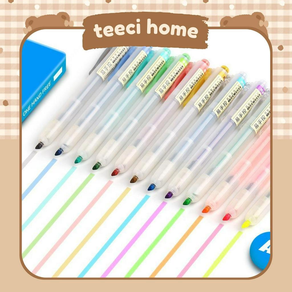 <Video Review> Bút Dạ Đánh Dấu Nhớ Dòng Hightlight Rainbow M026