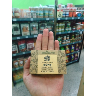 Xà Bông Handmade Gừng ( Tôi là Thảo Mộc ) KLT 100gr