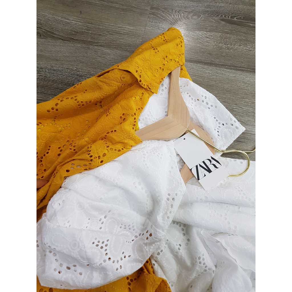 Đầm ZR Dáng Suông Thêu - Hàng xuất dư 100%