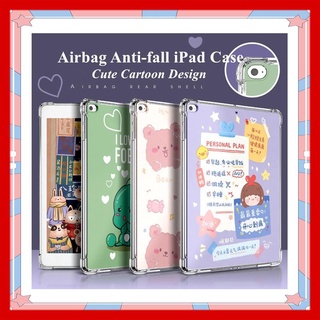[ Hàng Hot ] Ốp bảo vệ máy tính bảng có đệm khí họa tiết hoạt hình đáng yêu cho iPad Mini 1/2/3/4/5 Air 1/2/3 iPad Pro 1