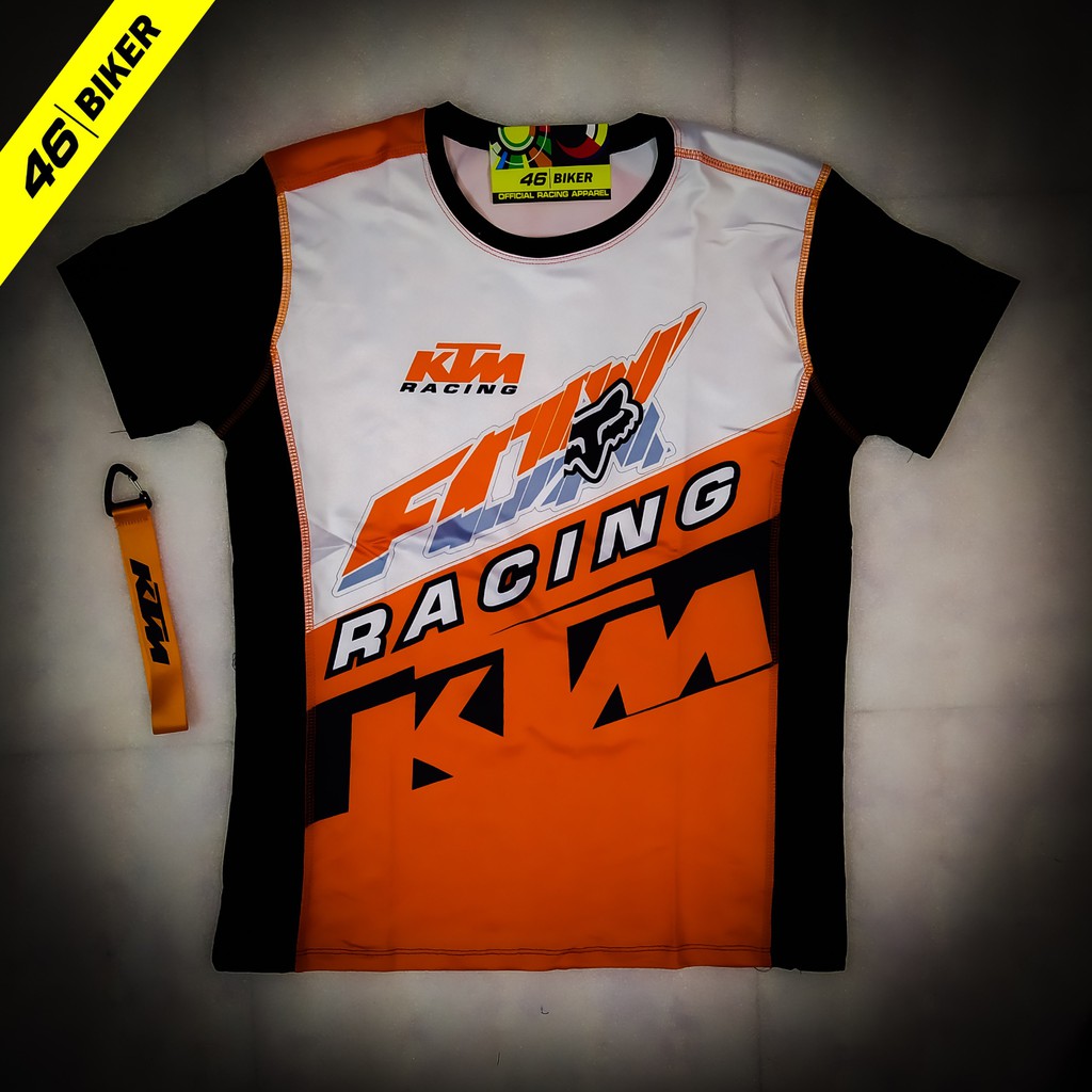 Áo thun KTM- YAMAHA- MONSTER- FOXtặng móc khóa