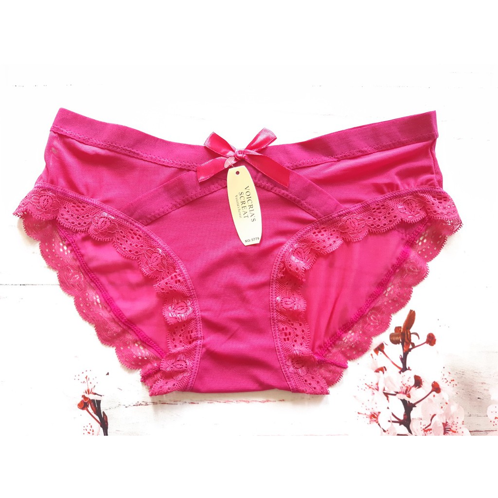 Quần Lót Nữ - 5 Quần Voan Ren Đùi Lưng Chéo - Mã 5779 | BigBuy360 - bigbuy360.vn
