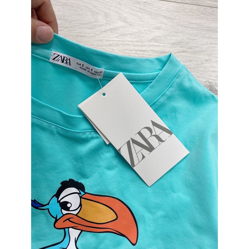 [HÀNG HIỆU XUẤT DƯ] Áo phông Zara - made in Morocco - sẵn hàng - full size
