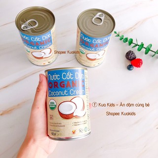 Nước cốt dừa hữu cơ Vietcoco 400ml