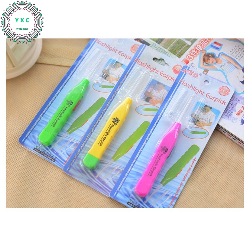 Dụng cụ vệ sinh tai có đèn LED tiện dụng