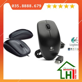 [Free ship từ 150k ] Chuột máy tính Logitech B100 Đen chính hãng Digiworld Hưng Thịnh computer