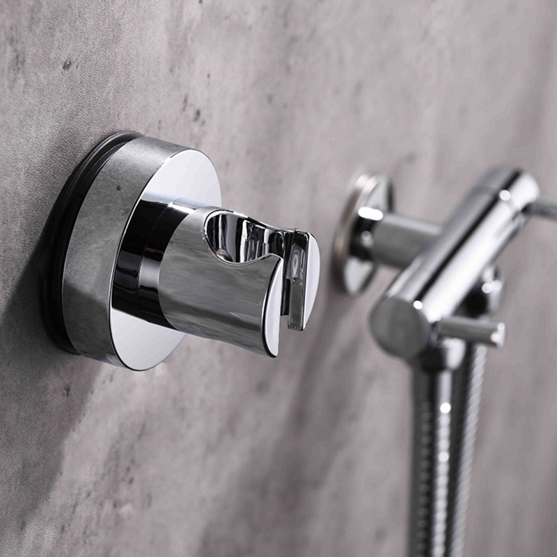 Giá Đỡ Vòi Hoa Sen Gắn Tường Không Cần Đóng Đinh Có Giác Hút Tiện Dụng
