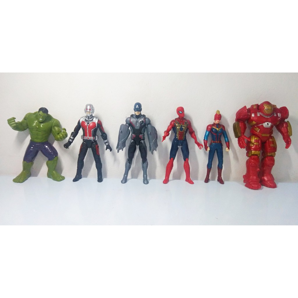 Bộ 6 Mô hình các siêu anh hùng trong thế giới vũ trụ Avengers. Siêu rẻ, đẹp cho bé
