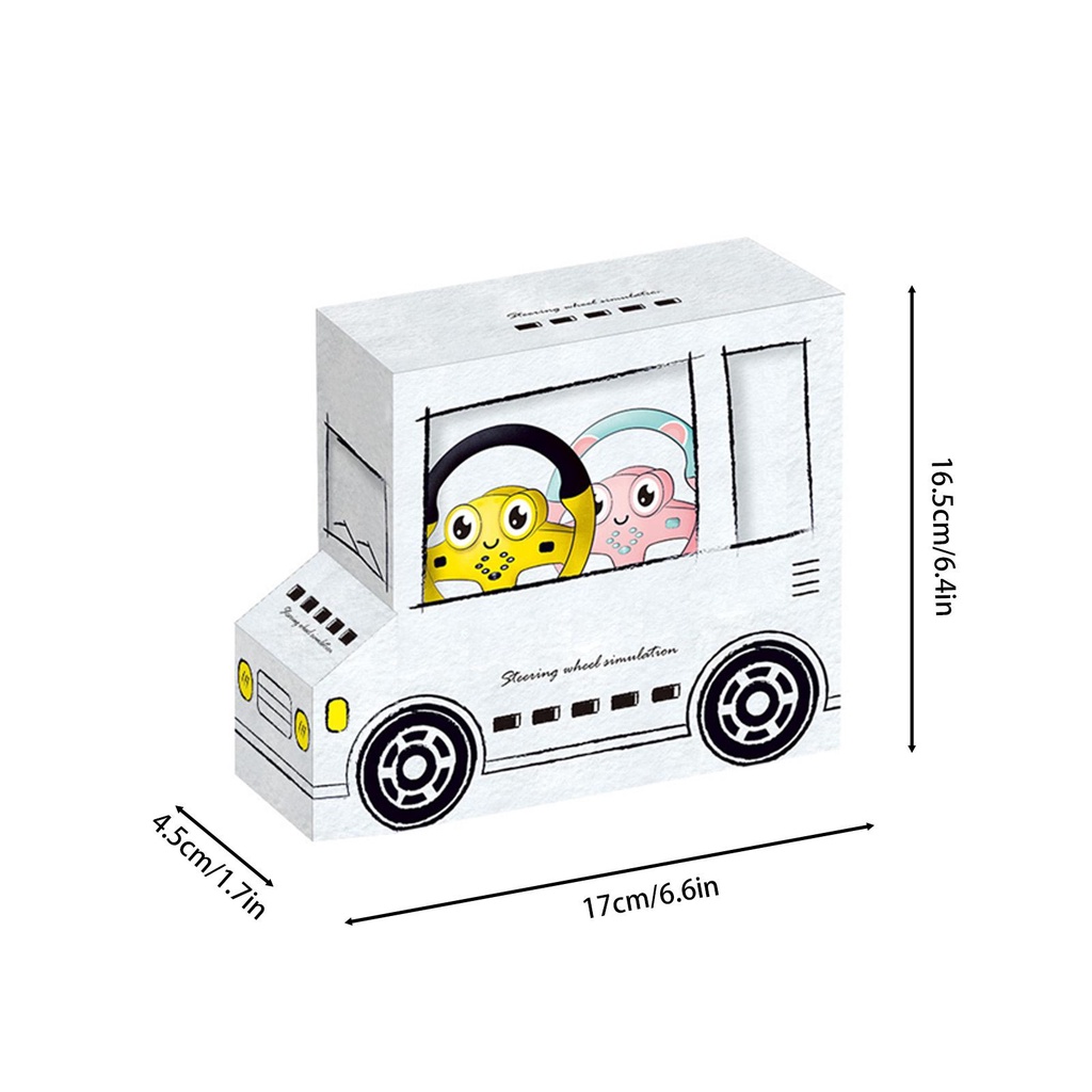 Đồ Chơi Vô Lăng Xe Hơi Có Nhạc Và Đèn Vui Nhộn Cho Bé