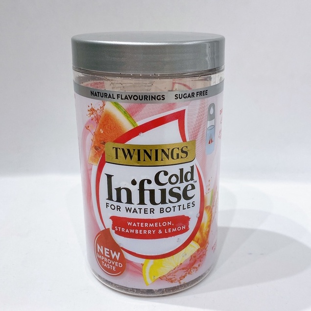 TRÀ HOA QUẢ Ủ NƯỚC LẠNH TWININGS COLD INFUSE ANH QUỐC HỘP 12 TÚI LƯỚI TAM GIÁC