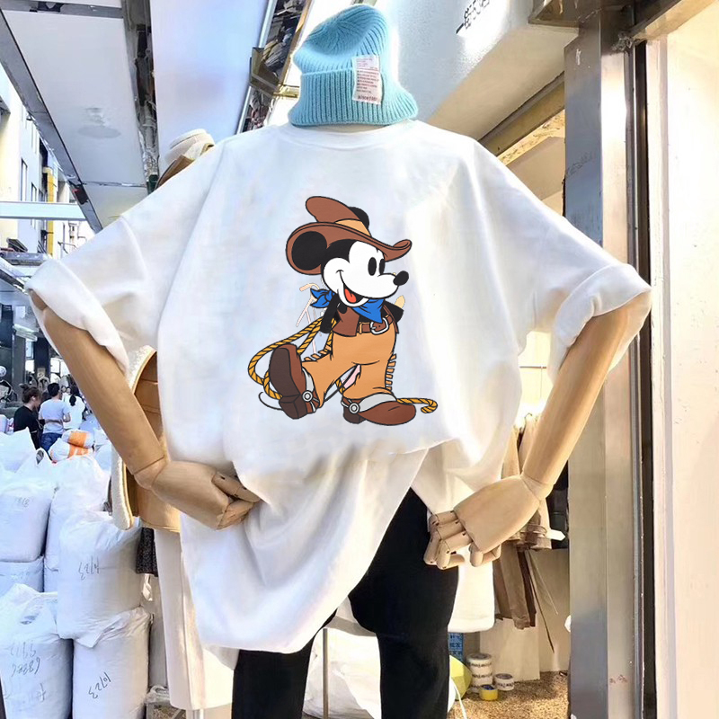 NRVP Áo Thun Ngắn Tay In Họa Tiết Phong Cách Hàn Quốc Dành Cho Nữ 2021