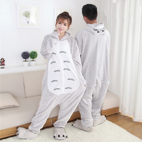 Bộ Đồ Thú Totoro - Chất Nhung Mịn Cao Cấp [FREESHIP]