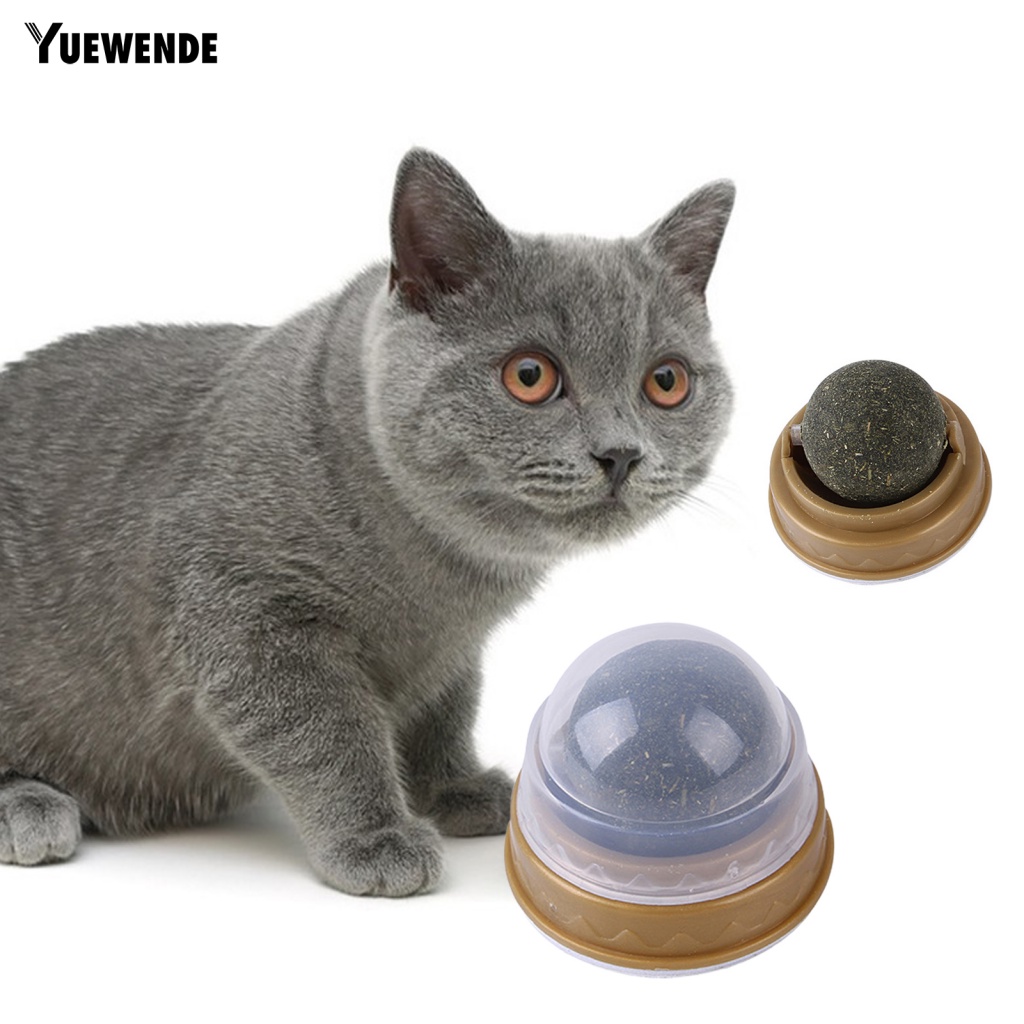 Yue.z Quả Bóng Catnip Bạc Hà Khô Caible Làm Sạch Răng Dành Cho Mèo