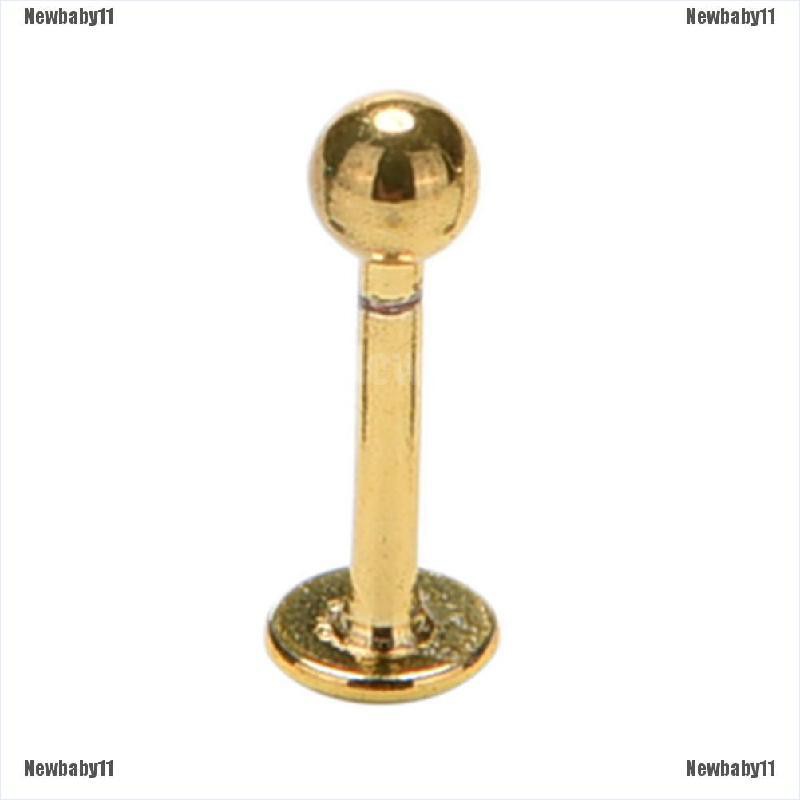 1 X Khuyên Xỏ Cơ Thể / Môi / Tai / Sụn Hình Tròn Bằng Monroe