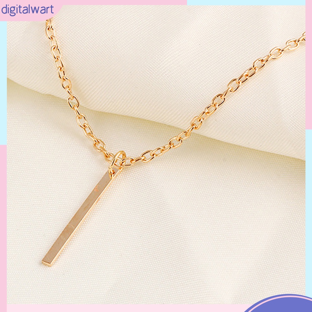 Dây chuyền hợp kim mạ vàng thiết kế đơn giản dễ thương cá tính dành cho nữ