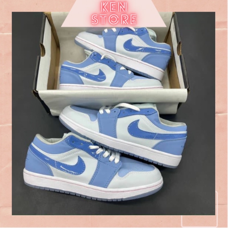 (ẢNH T HẬT 1.1) Jordan low xanh dương mắt cú chuẩn 11