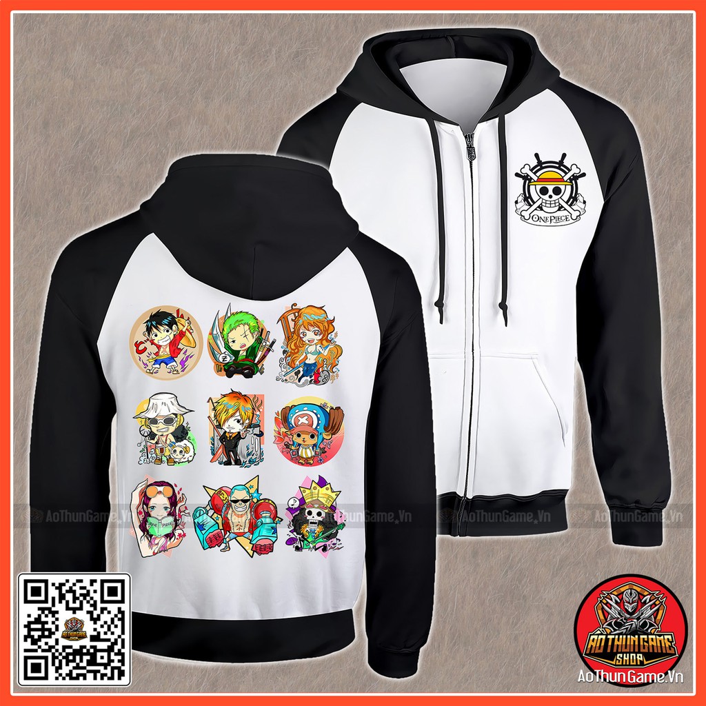 Áo khoác One Piece Luffy K10 Mũ Rơm , Áo khoác hoodie Anime Manga One Piece Monkey D Luffy Unisex Nam Nữ (AoThunGameVn) | BigBuy360 - bigbuy360.vn