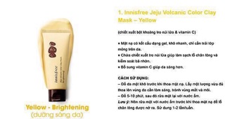 Mặt nạ Jeju Innisfree núi lửa