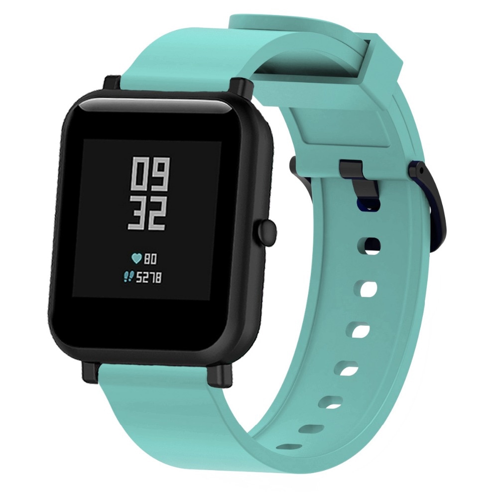 Silicone Dây Đeo Silicon 20mm Cho Đồng Hồ Thông Minh Xiaomi Huami Amazfit Gts Gtr 42mm Huami Amazfit Bip Bit Pace Lite