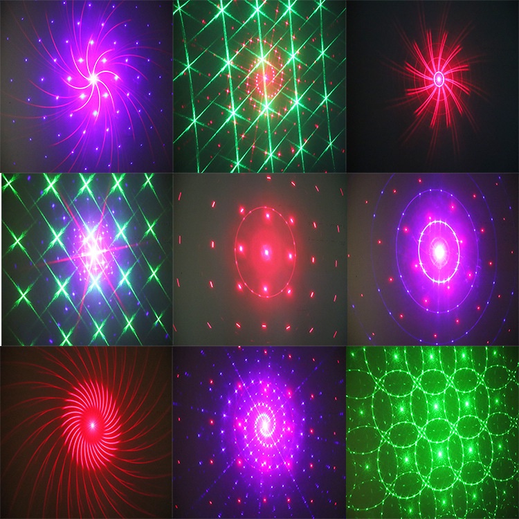 Đèn chiếu laser phòng bay cảm ứng nhạc - Đèn led sân khấu vũ trường karaoke hàng nhập cao cấp