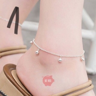 Lắc chân bạc 925