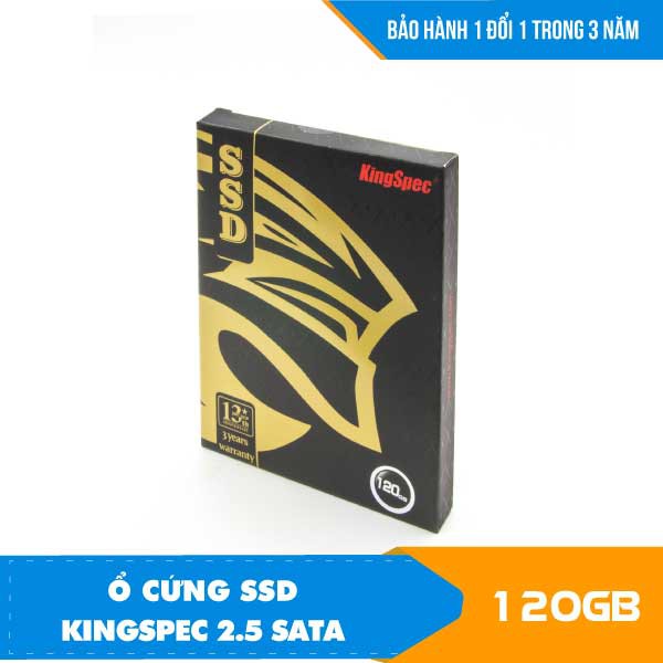 [Hàng Chính hãng] Ổ cứng SSD Kingspec 120GB 2.5'' tăng tốc laptop cực nhanh | BigBuy360 - bigbuy360.vn
