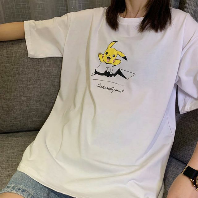 Áo thun tay lỡ Unisex Picacheo