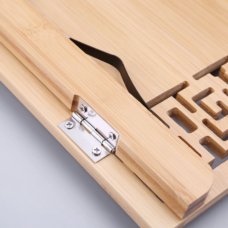Kẹp Giữ Sách Bằng Tre Có Thể Điều Chỉnh Tiện Lợi