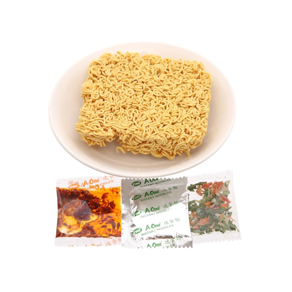 Thùng 30 gói Mì A-One hương vị tôm chua Thái