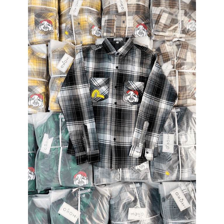 (FREE SHIP) ÁO SƠ MI CARO NAM NỮ HỌA TIẾT UVISU THỜI TRANG ĐẲNG CẤP SHOP VLTN